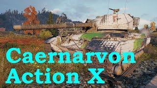 【WoT：Caernarvon Action X】ゆっくり実況でおくる戦車戦Part537 byアラモンド