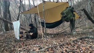 【トリマトリ。】 【渓流を渡って1泊】【Overnight Bushcraft Camp  ブッシュクラフト】