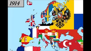 The History of Europe (1900-2020) by World Heraldry. Every Year.