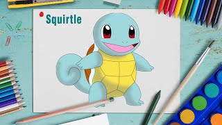 How to Draw Squirtle frome Pokemon