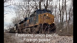 40 minutes of trains