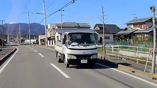 【ドラレコ4K…徳島危険運転！】またや…ながらスマホ通話運転トラック怒怒2023年2月26日#スマホながら運転#動体視力