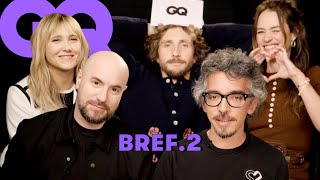 Bref : Kyan Khojandi, Baptiste Lecaplain, Bérengère Krief, Alice David et Navo testent leur amitié