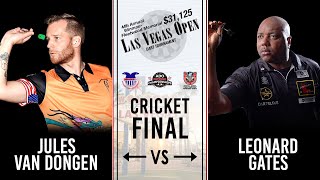 Jules Van Dongen vs Leonard Gates | Mens Cricket Final | Las Vegas Open