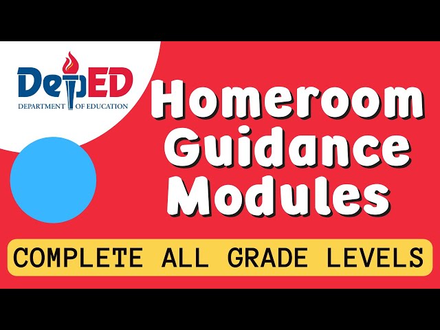 Homeroom Guidance Self Learning Modules All Grade Levels 56 Off