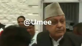 Farooq Abdullah funny moment with media😂😂😂