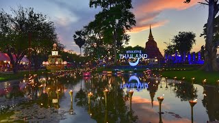 Loy Krathong @ Sukhothai 2018, บรรยากาศงานลอยกระทงเผาเทียนเล่นไฟสุโขทัย 2561