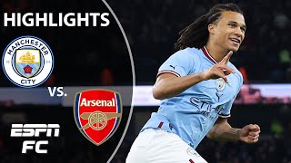 Nathan Ake wins it! | Man City vs. Arsenal | FA Cup Highlights | ESPN FC