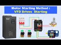 How to wire a VFD for motor control | VFD control wiring @Electricalgenius
