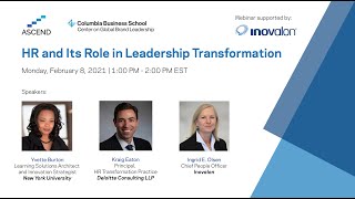 HR and Its Role in Leadership Transformation