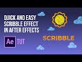 HOW TO CREATE A QUICK AND COOL SCRIBBLE EFFECT IN ADOBE AFTER EFFECTS