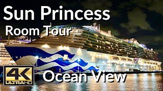 Ocean View Room Tour - Sun Princess