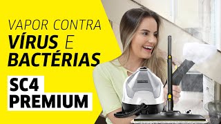 SC4 Premium KÄRCHER - Vapor contínuo contra VÍRUS e BACTÉRIAS