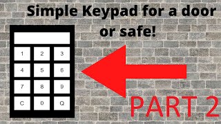 Unity : Simple keypad for a door or safe (importing package) - Part 2