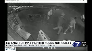 Ex amateur MMA fighter found not guilty in Tyndall airman’s death