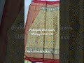 full zeri ikkat martha s special design saree pochampally