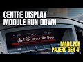 CENTRE DISPLAY MODULE for Pajero | An Easy Way To See Transmission Temps On Your Dash!