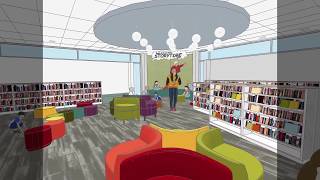 Placentia Library Renovation Fly-Through