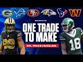 NFL Trade Deadline Update: One trade EACH CONTENDER should make