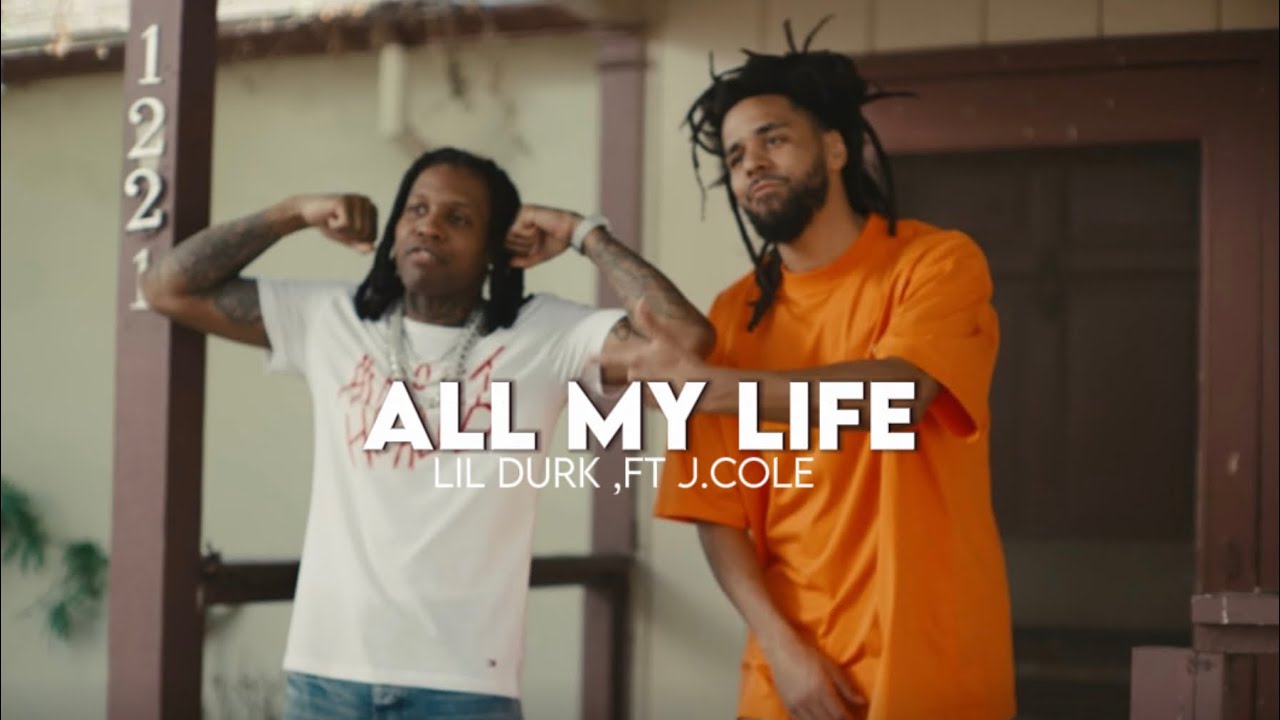 Lil Durk - All My Life Ft. J. Cole (lyrics) - YouTube