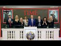 donald trump rings opening bell and visits nyse floor