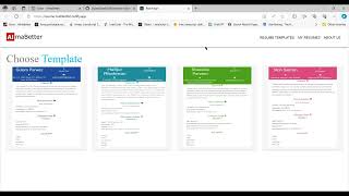 Module 3: Almabetter Capstone Project | Resume Builder | Frontend Development