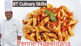 How to Make Simple Penne Napolitana (penne pasta with Tomato sauce)