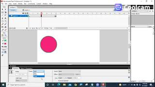 How to do Shape tweening in Macromedia Flash 8
