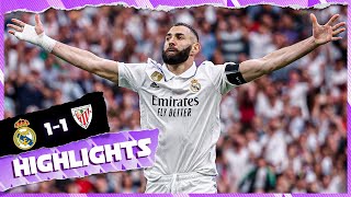 Real Madrid 1-1 Athletic Club | HIGHLIGHTS | LaLiga 2022/23