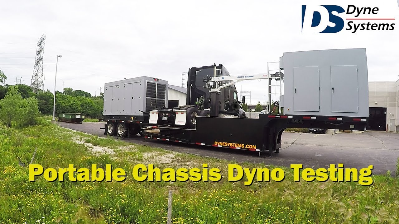 Portable Chassis Dynamometer Td 24 Ac T Testing Back Youtube