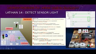 latihan 14 : program plc detect sensor light