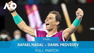 Rafael Nadal v Daniil Medvedev Full Match (Final) | Australian Open 2022