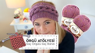 Nako Süper İnci / Saç Örgülü Saç Bandı