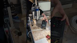 2.2kW 24000rpm Spindle Startup Test #cnc #diycnc #cncmachine