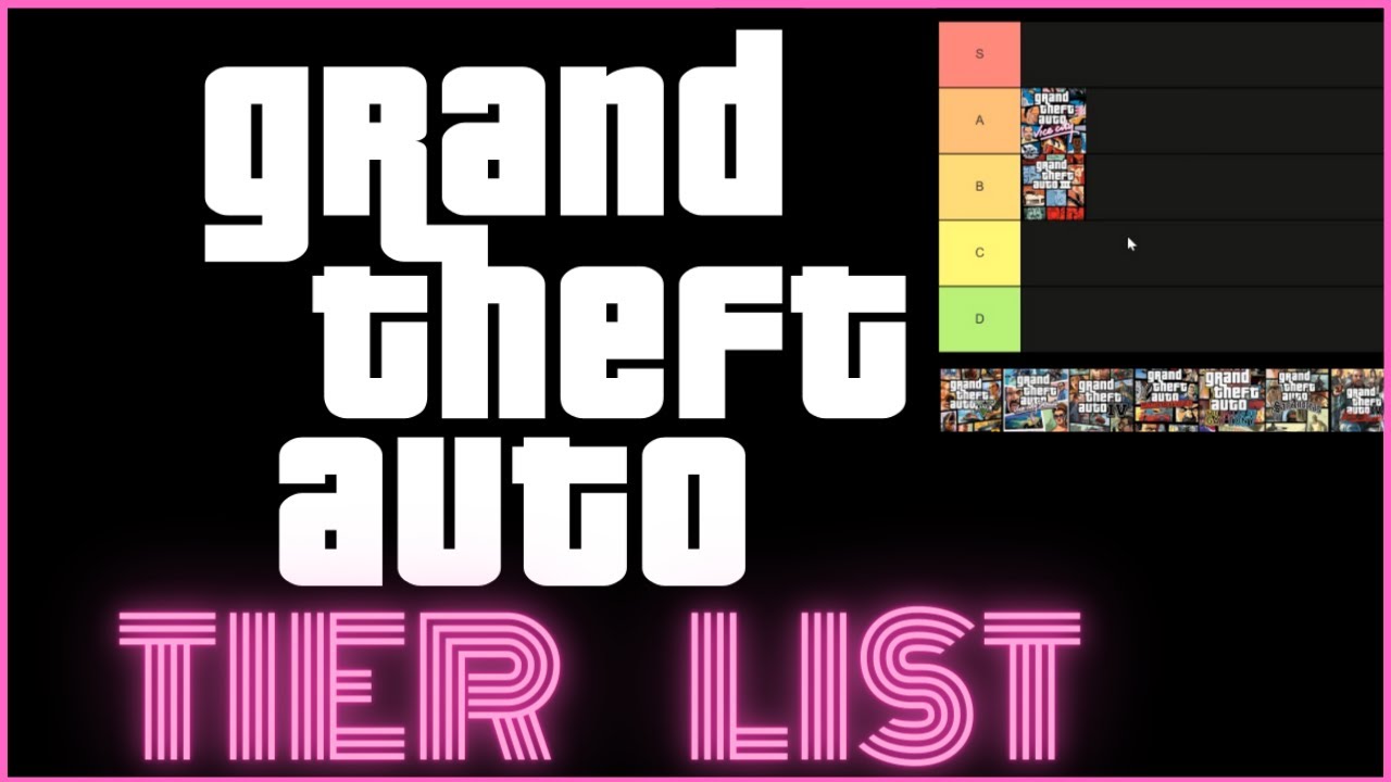 Grand Theft Auto Games Ranked [Tier List And Discussion] - YouTube