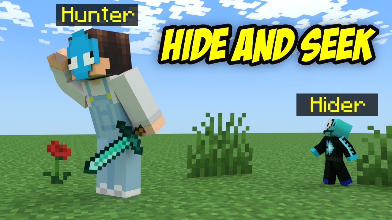 How To Play Hide And Seek In Minecraft - DataPack Download - YouTube