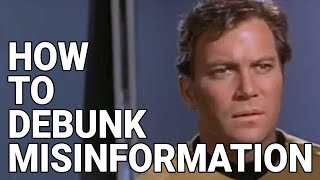 How to debunk misinformation