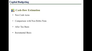 7회차 자본예산 소개 2 (Capital Budgeting Intro 2/4)