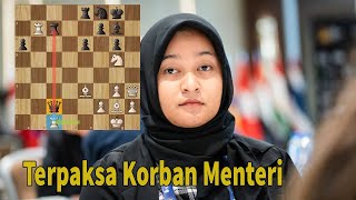 Medina Gagal Ke Semifinal || Salimova Vs Medina Aulia || Piala DUnia Catur 2023