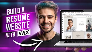 How to Build a Resume / CV Website with Wix | 2024 Beginner Tutorial - Step by Step