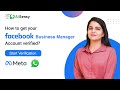 How to Verify Facebook Business Manager Account for WhatsApp Business API | AiSensy