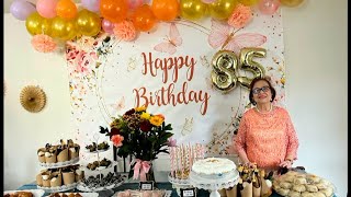 A very Special 85th birthday-Mommy D-November 30,2024 (Part 1).