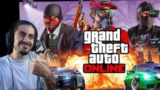 🔴 تجربتي الأولى في GTA 5 Online - مغامرات وفوضى لا تفوتها!