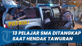 13 Pelajar SMA Ditangkap Polisi saat Hendak Tawuran di TPU Prumpung, Ada yang Pura-pura Cuci Piring