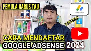 🔴Cara mendaftar google adsense PEMULA WAJIB TAU!!