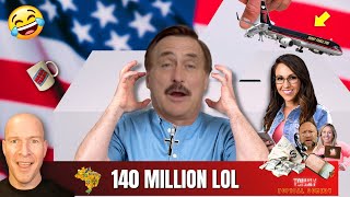 Mike Lindell Loses 140 Million and Claims Brazil Was Stold