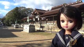 30秒の心象風景23583・回廊と唐門～室津賀茂神社～