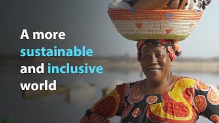 A more sustainable and inclusive world