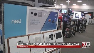 Best Buy Geek Squad answers tech present questions