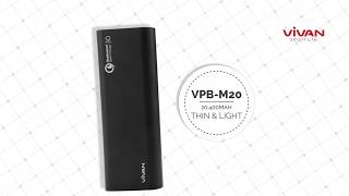 Powerbank VIVAN M20 - 20,000 mAh